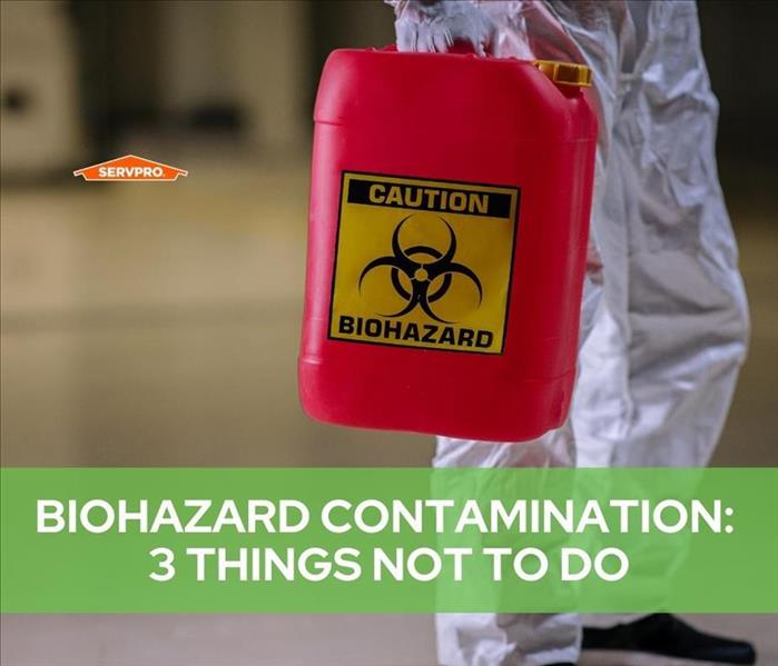 SERVPRO Coeur d'Alene on Biohazard contamination 