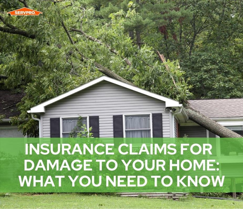 Insurance Claims for Damage to Your Home: What You Need to Know