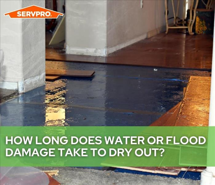 How Long Does Water or Flood Damage Take to Dry Out?